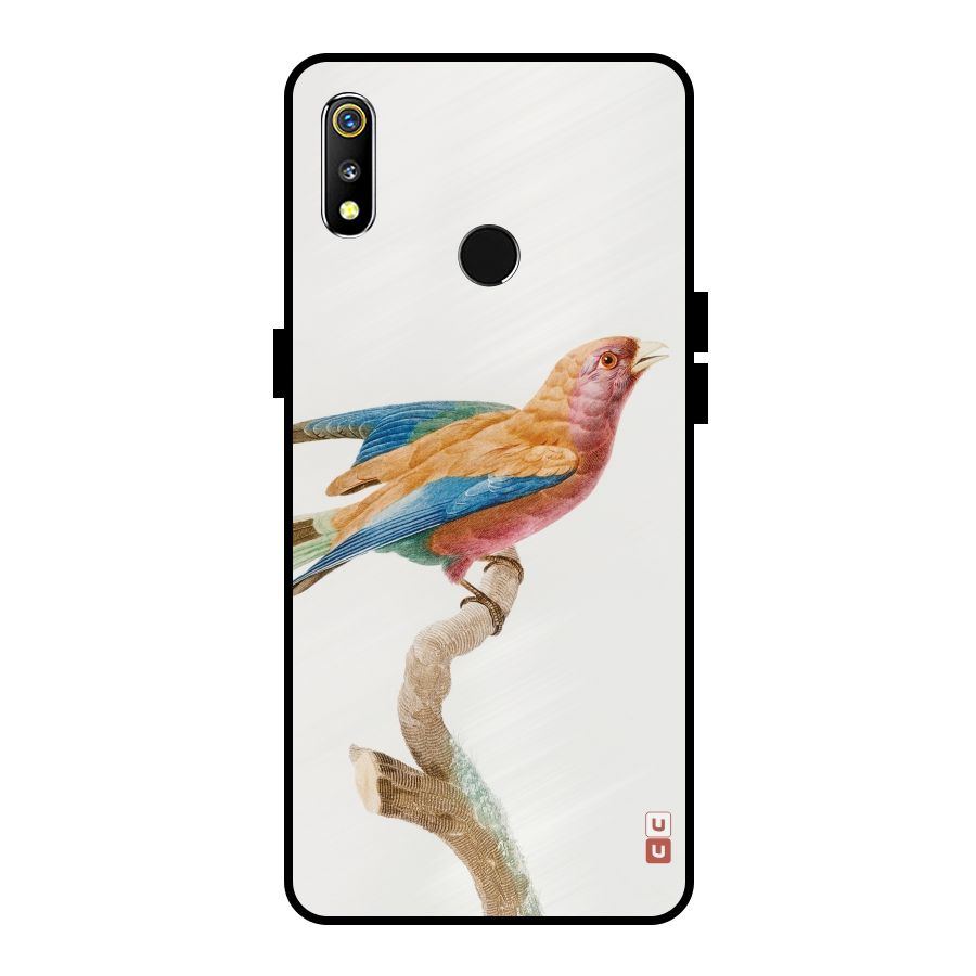 Beautiful Bird Metal Back Case for Realme 3