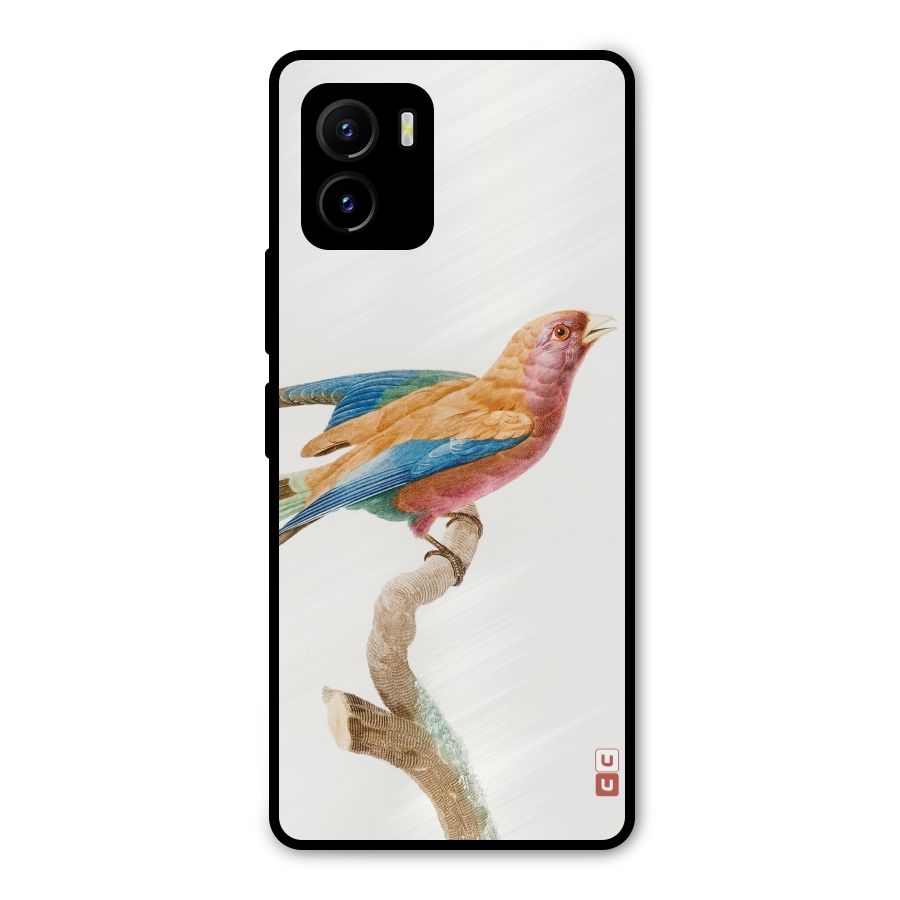 Beautiful Bird Metal Back Case for Vivo Y15s