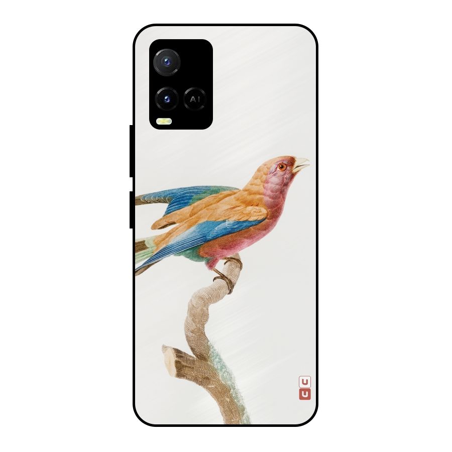 Beautiful Bird Metal Back Case for Vivo Y21G
