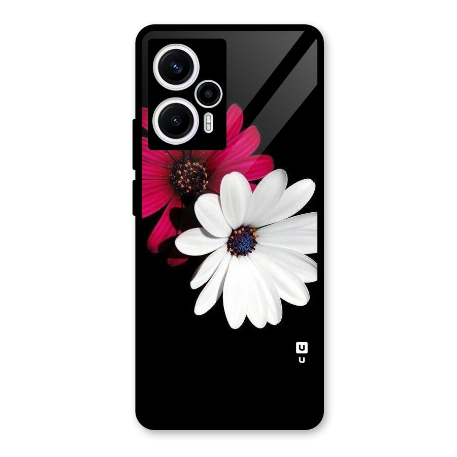 Beautiful Blooming Glass Back Case for Poco F5