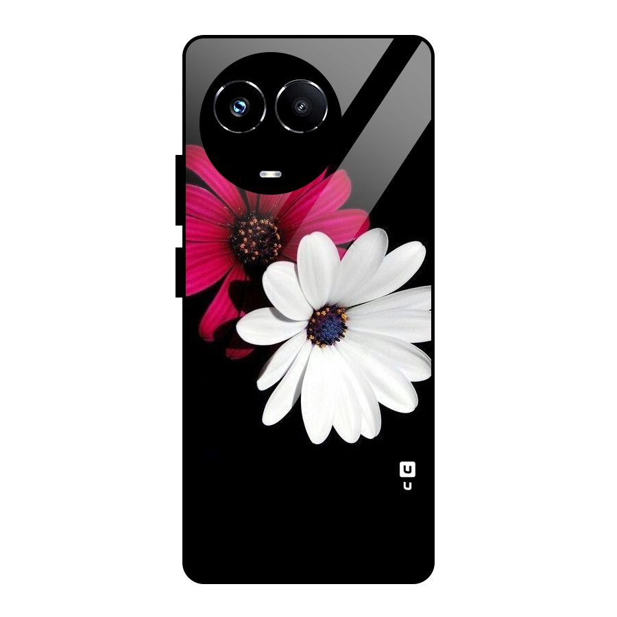 Beautiful Blooming Glass Back Case for Realme Narzo 60X