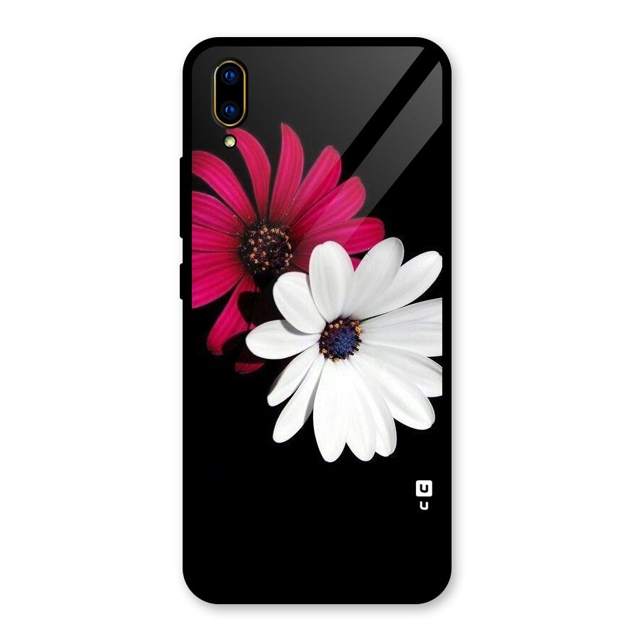Beautiful Blooming Glass Back Case for Vivo V11 Pro