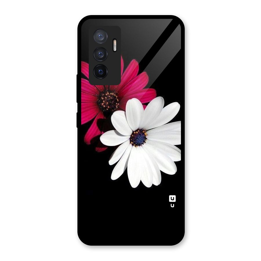 Beautiful Blooming Glass Back Case for Vivo V23e