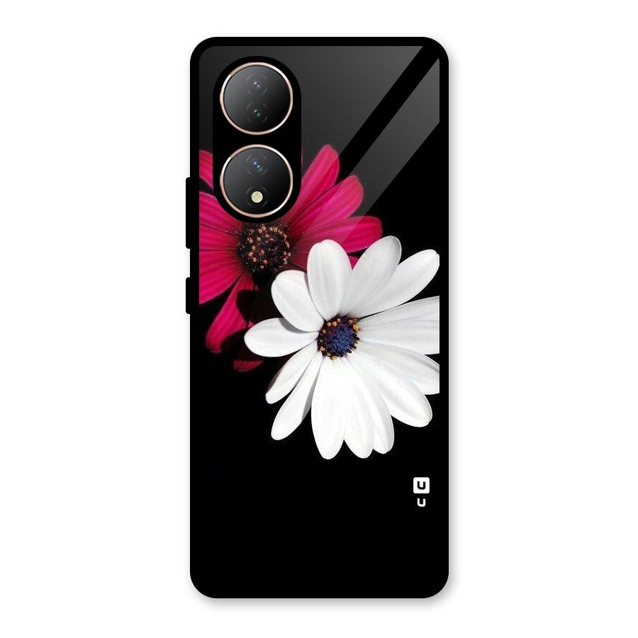 Beautiful Blooming Glass Back Case for Vivo Y100A