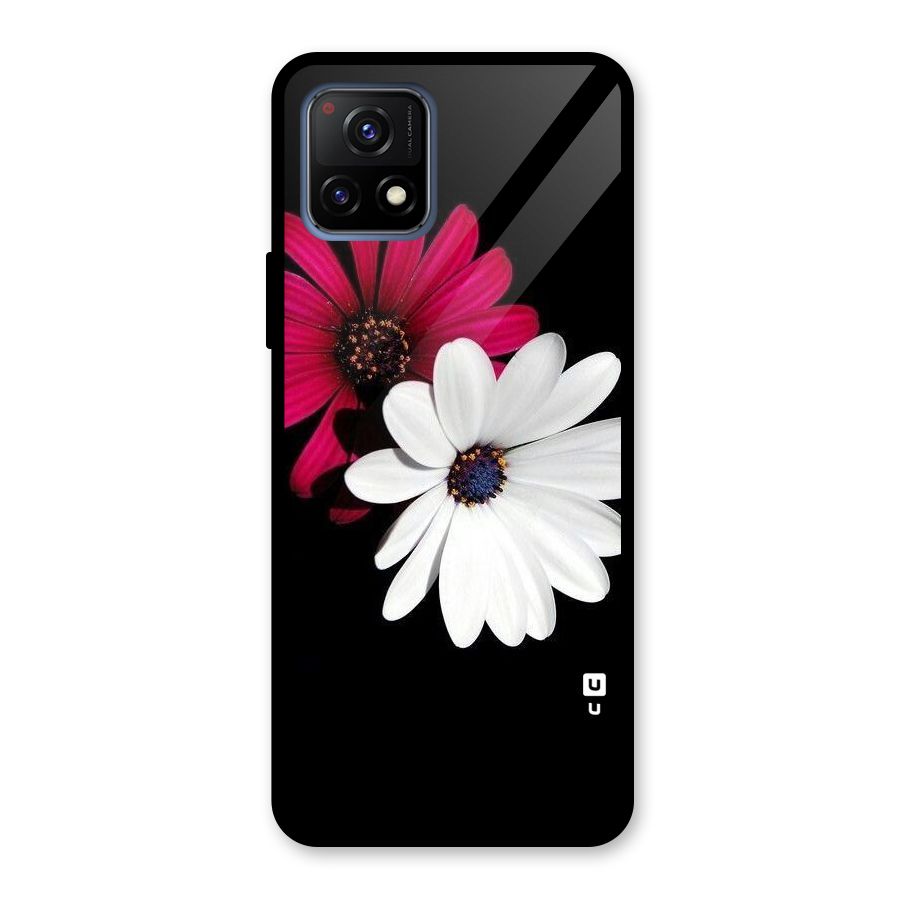 Beautiful Blooming Glass Back Case for Vivo Y72 5G