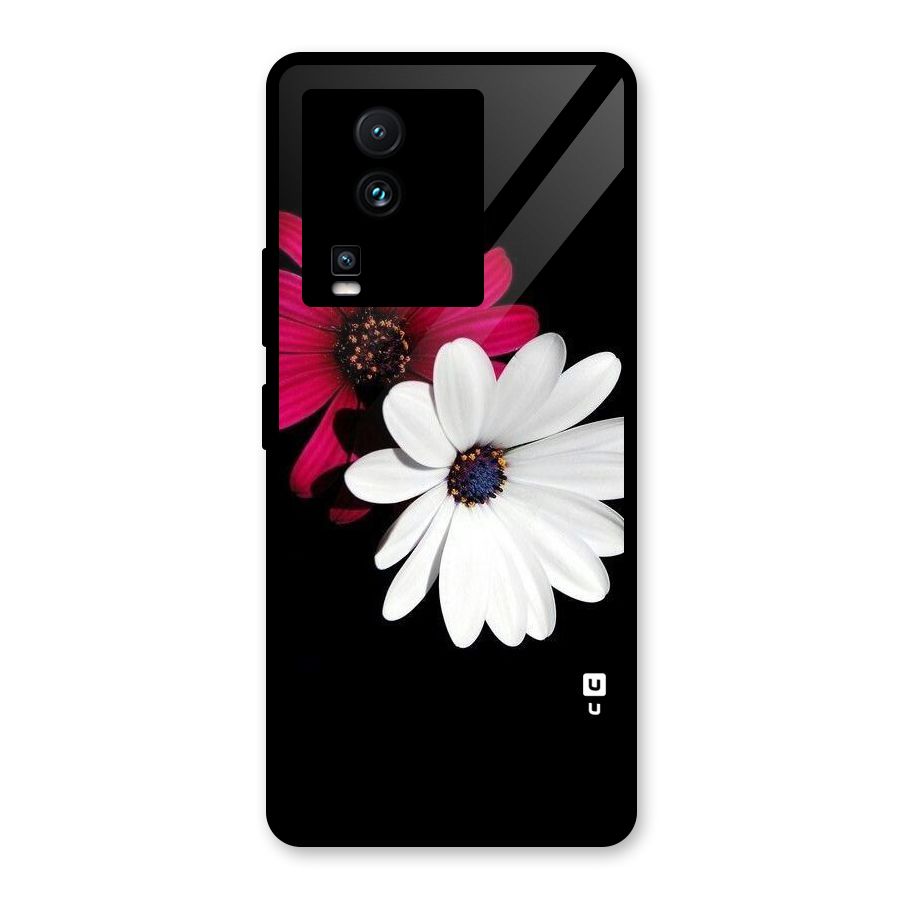 Beautiful Blooming Glass Back Case for Vivo iQOO Neo 7 Pro