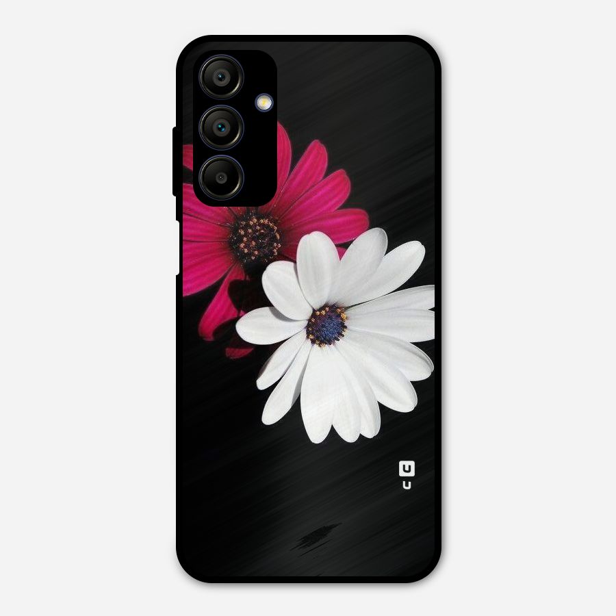 Beautiful Blooming Metal Back Case for Galaxy A15 5G