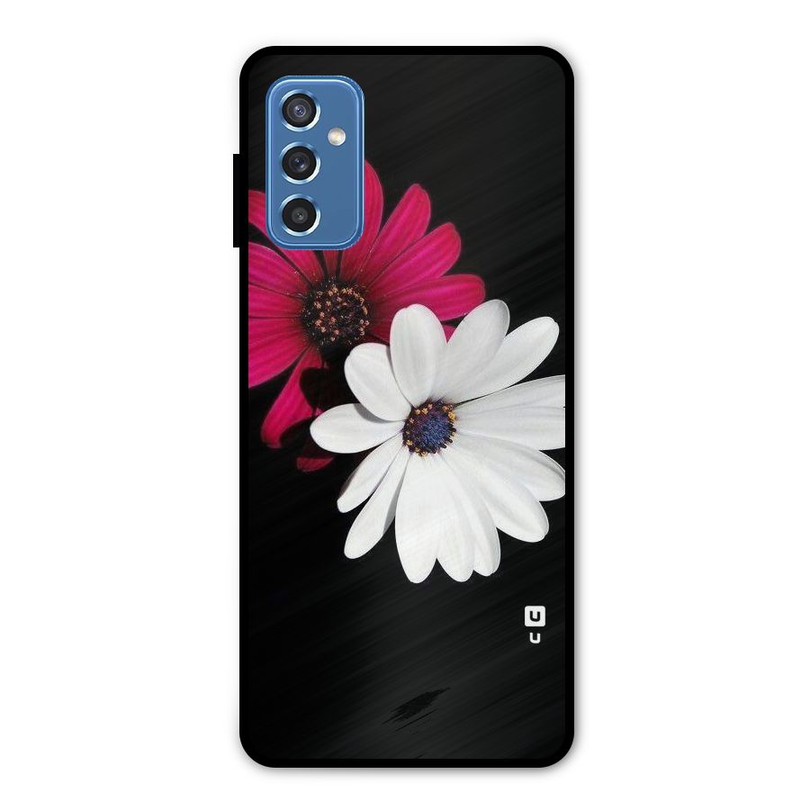 Beautiful Blooming Metal Back Case for Galaxy M52 5G