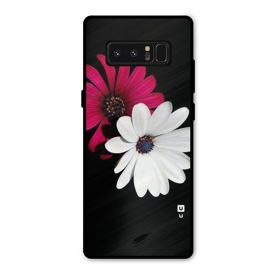 Beautiful Blooming Metal Back Case for Galaxy Note 8
