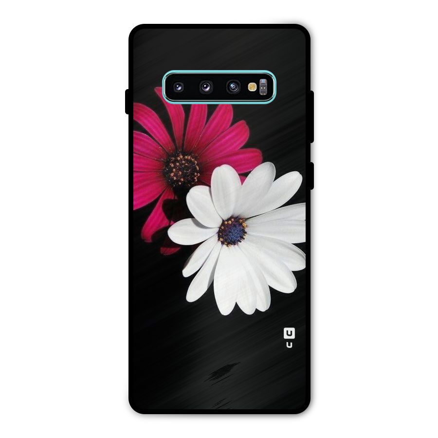 Beautiful Blooming Metal Back Case for Galaxy S10 Plus
