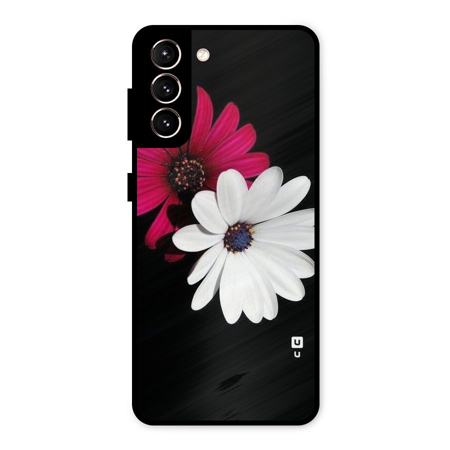 Beautiful Blooming Metal Back Case for Galaxy S21 5G