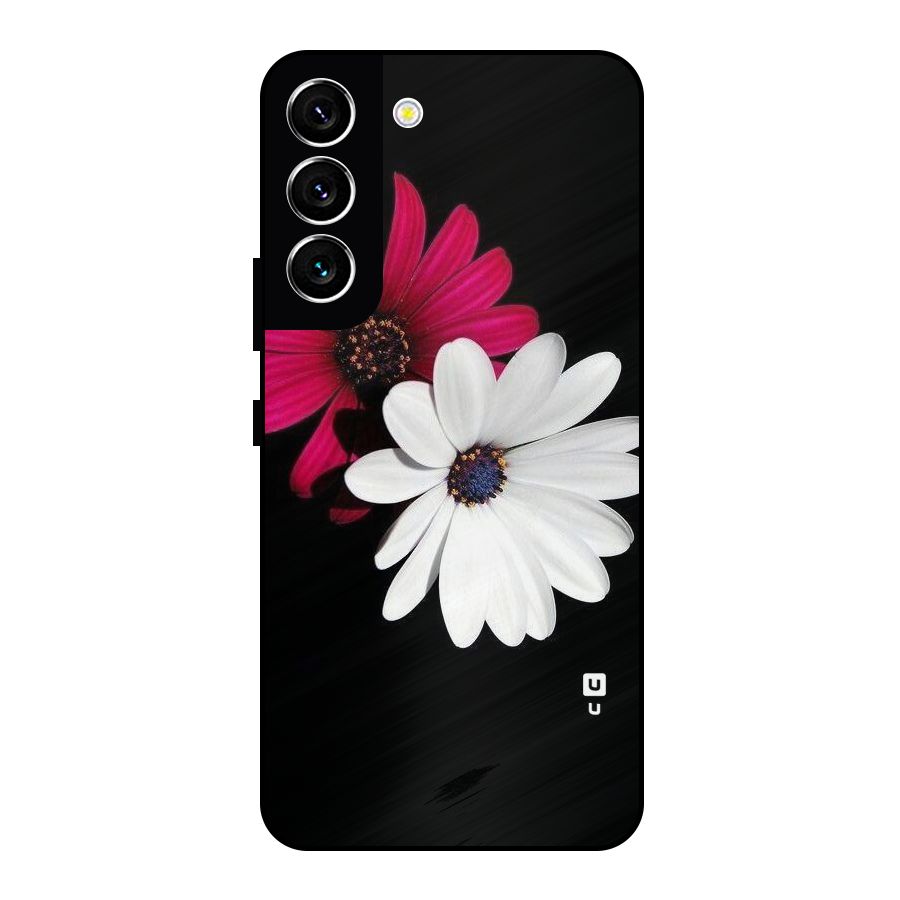 Beautiful Blooming Metal Back Case for Galaxy S22 5G