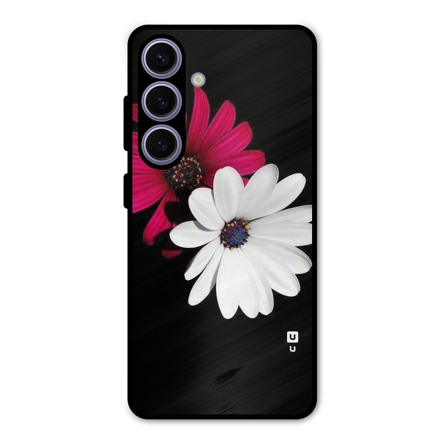 Beautiful Blooming Metal Back Case for Galaxy S24