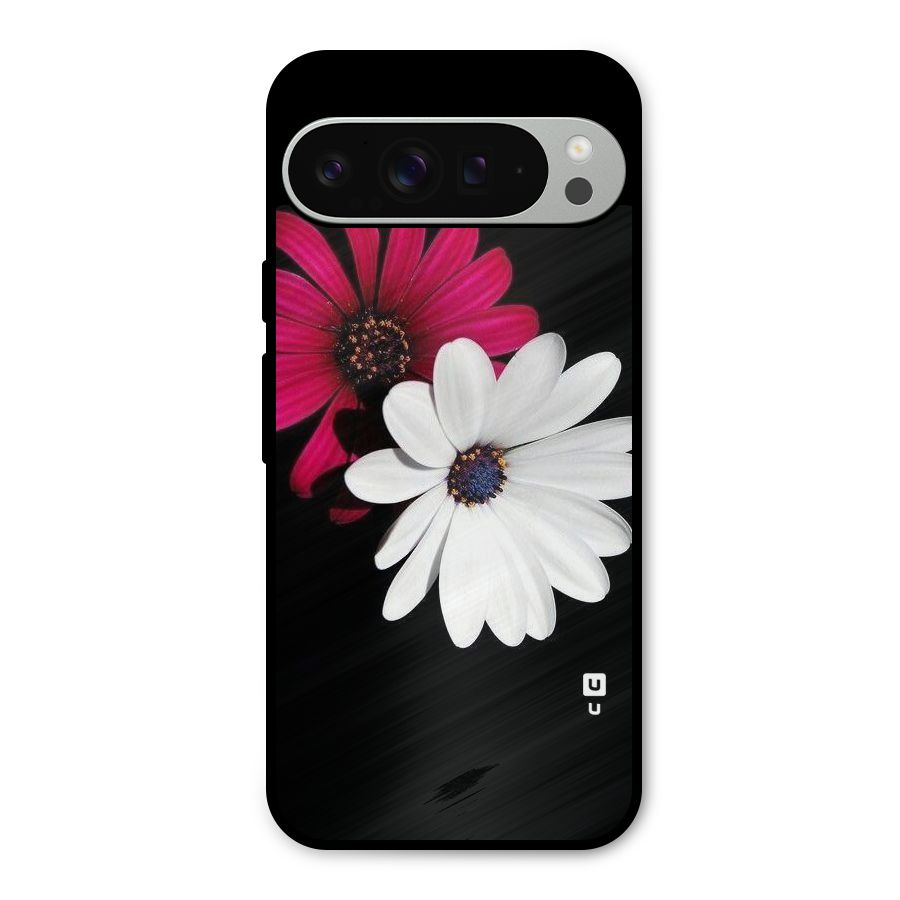 Beautiful Blooming Metal Back Case for Google Pixel 9 Pro XL