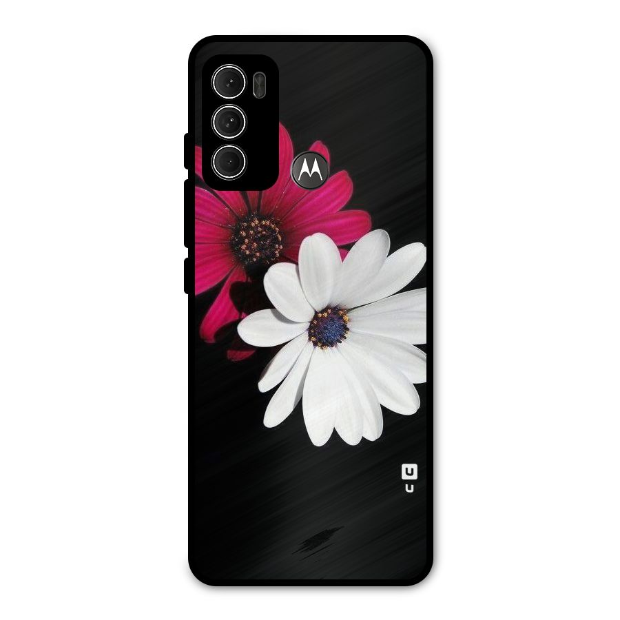 Beautiful Blooming Metal Back Case for Moto G60