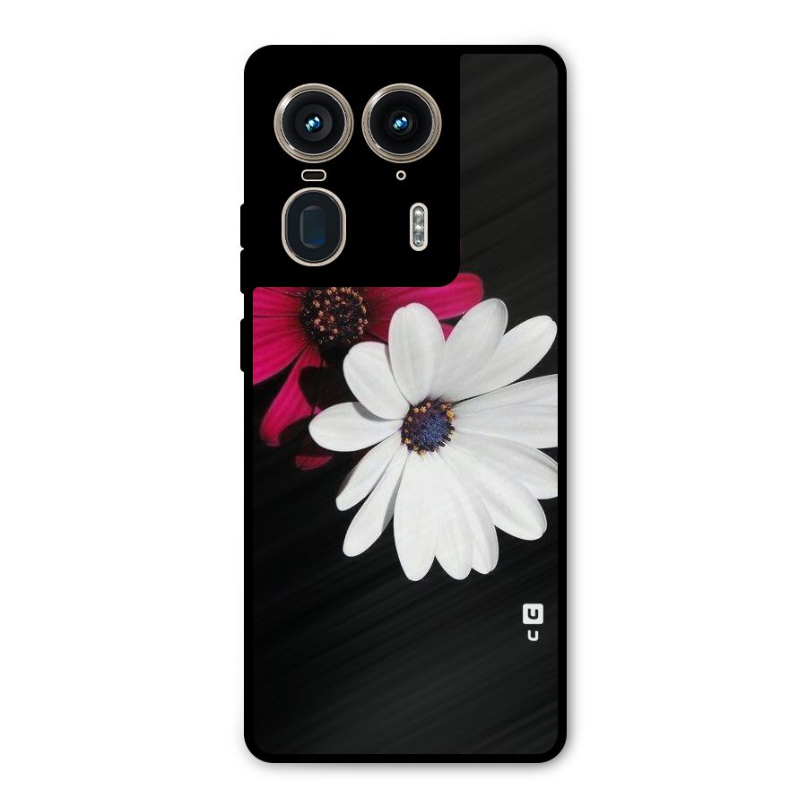 Beautiful Blooming Metal Back Case for Motorola Edge 50 Ultra