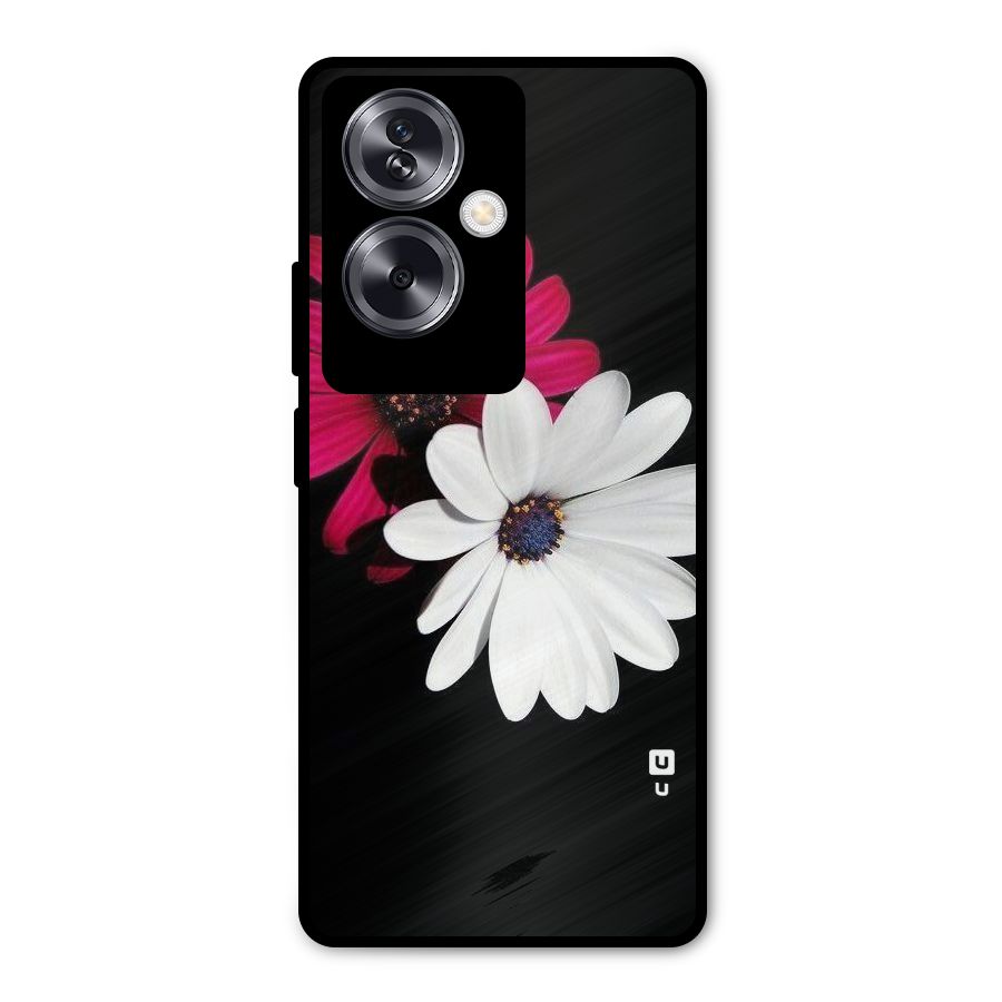 Beautiful Blooming Metal Back Case for Oppo A79 5G