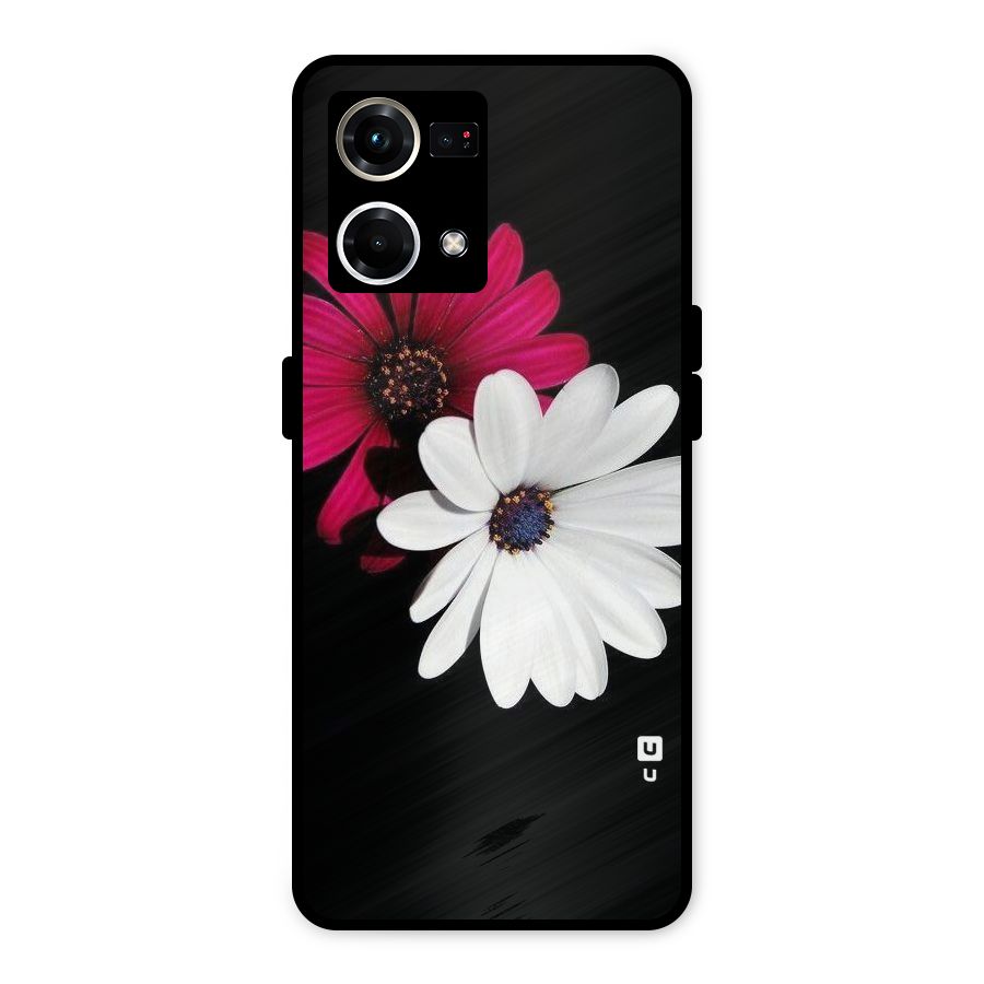 Beautiful Blooming Metal Back Case for Oppo F21s Pro 4G