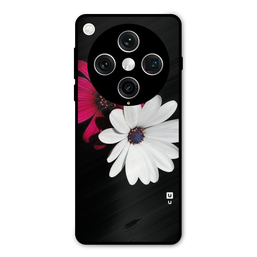 Beautiful Blooming Metal Back Case for Oppo Find X8 Pro