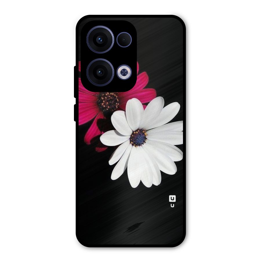 Beautiful Blooming Metal Back Case for Oppo Reno13