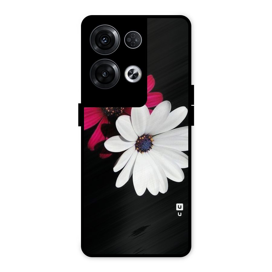 Beautiful Blooming Metal Back Case for Oppo Reno8 Pro 5G