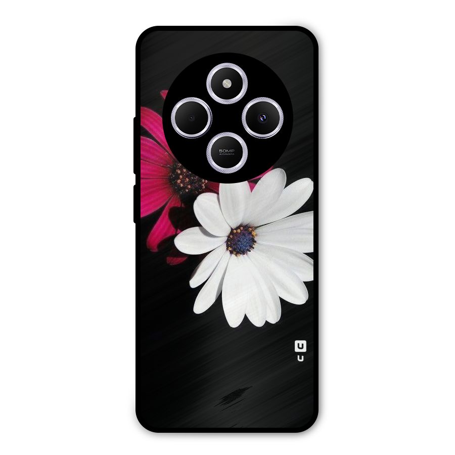 Beautiful Blooming Metal Back Case for Poco C75 5G