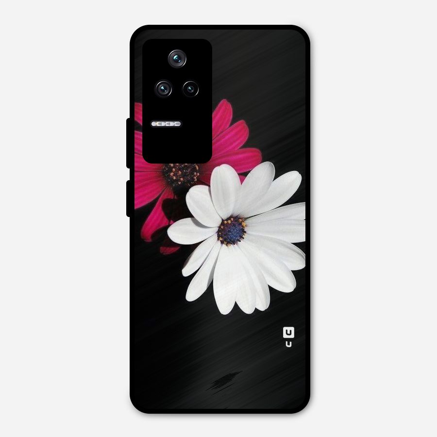 Beautiful Blooming Metal Back Case for Poco F4 5G