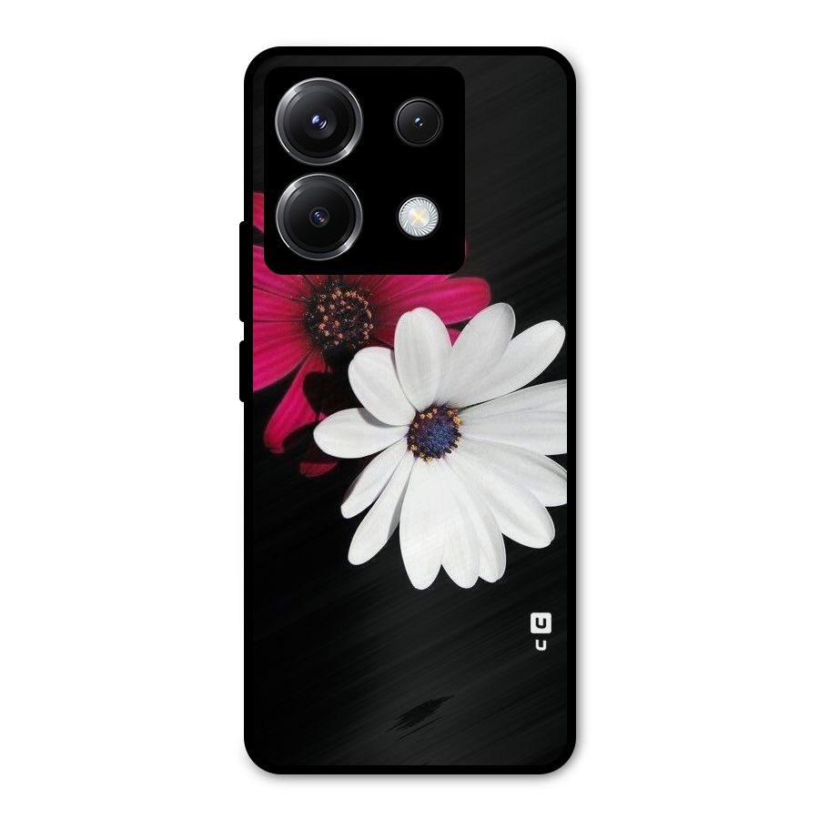 Beautiful Blooming Metal Back Case for Poco X6