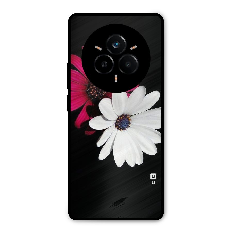 Beautiful Blooming Metal Back Case for Realme 14 Pro