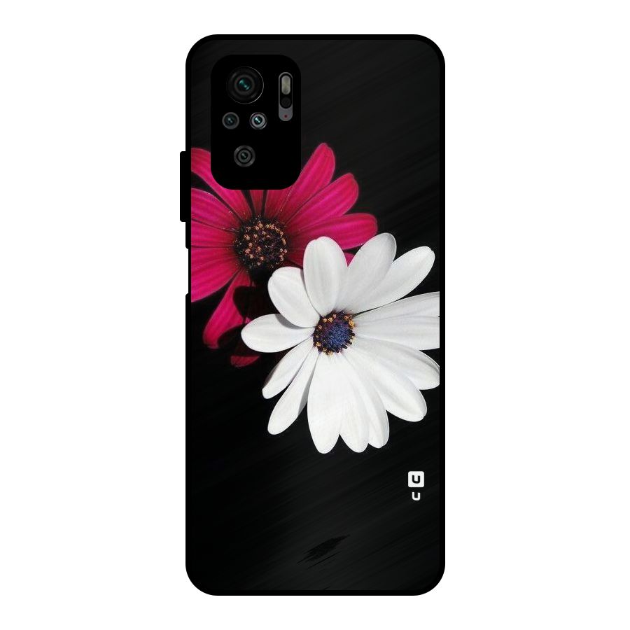 Beautiful Blooming Metal Back Case for Redmi Note 10S