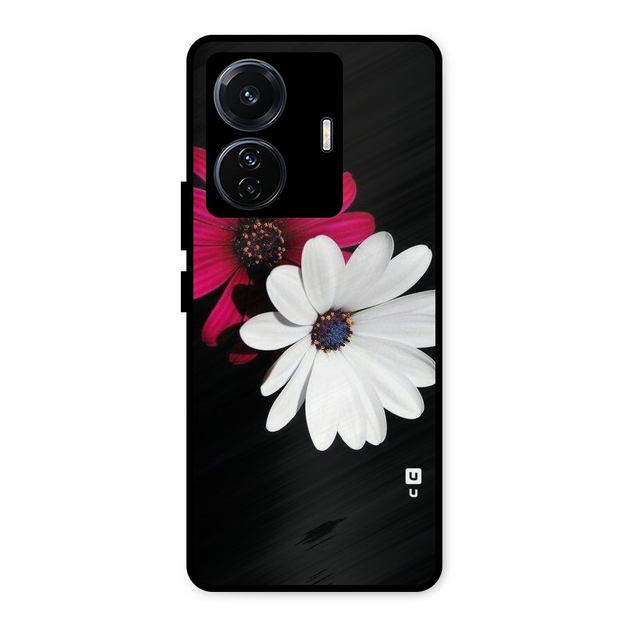 Beautiful Blooming Metal Back Case for Vivo T1 Pro