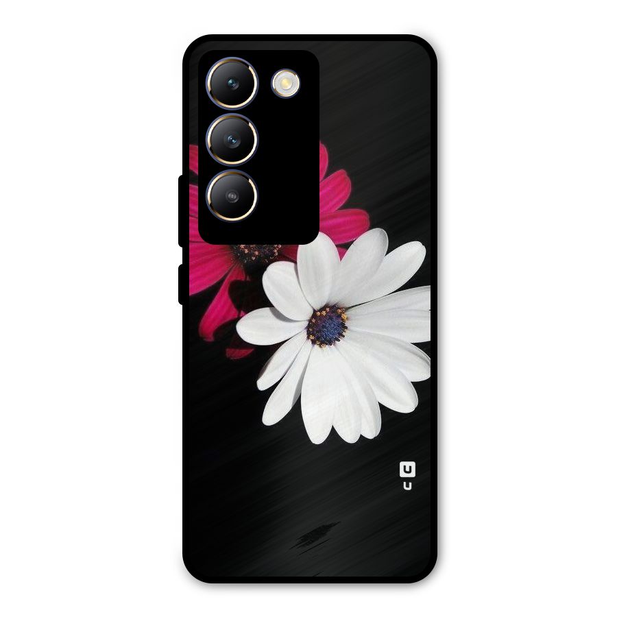 Beautiful Blooming Metal Back Case for Vivo T3 5G