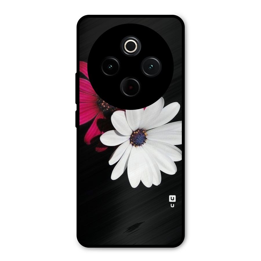 Beautiful Blooming Metal Back Case for Vivo T4