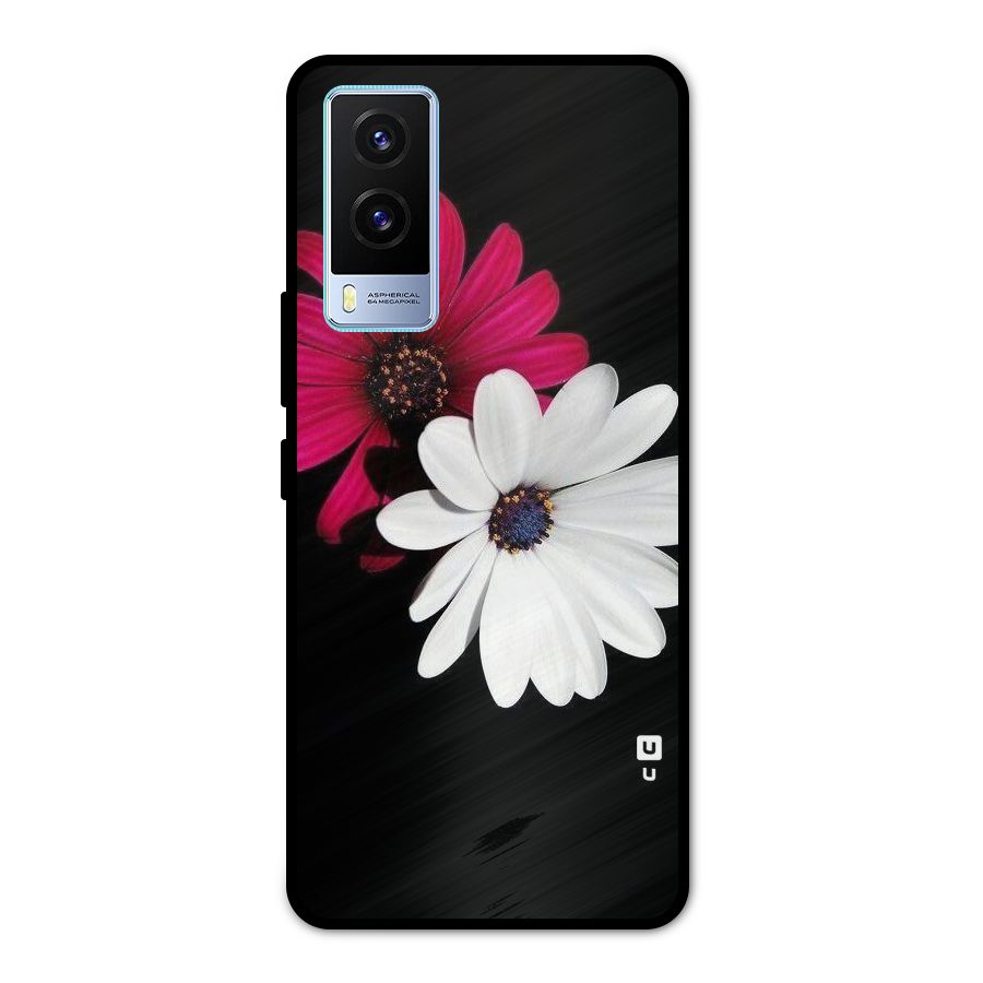 Beautiful Blooming Metal Back Case for Vivo V21e 5G