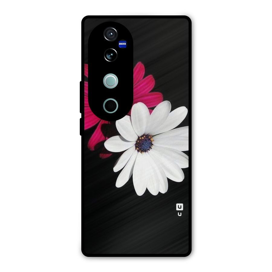 Beautiful Blooming Metal Back Case for Vivo V40
