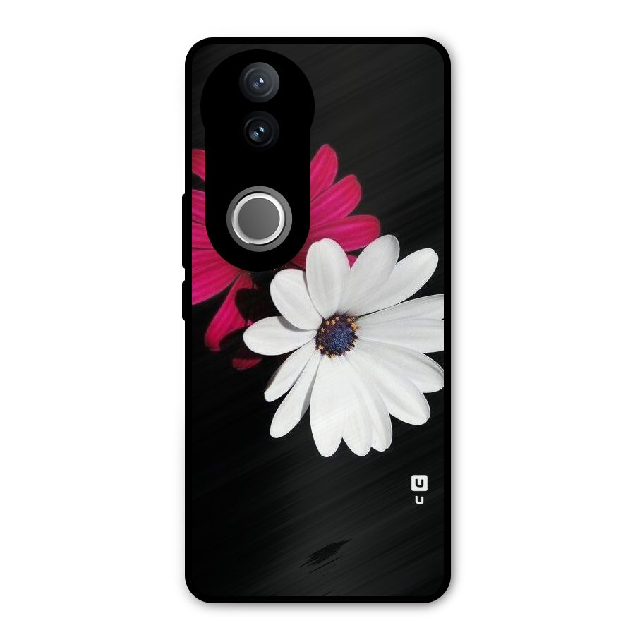 Beautiful Blooming Metal Back Case for Vivo V50e