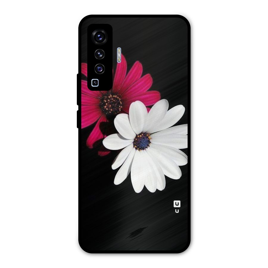 Beautiful Blooming Metal Back Case for Vivo X50
