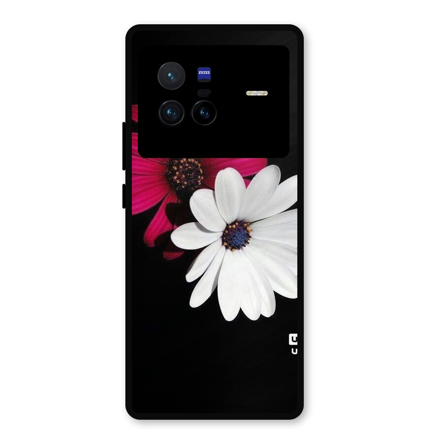 Beautiful Blooming Metal Back Case for Vivo X80