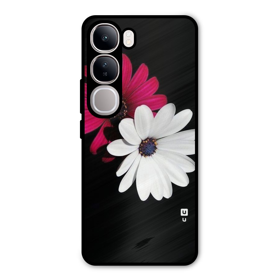 Beautiful Blooming Metal Back Case for Vivo Y300