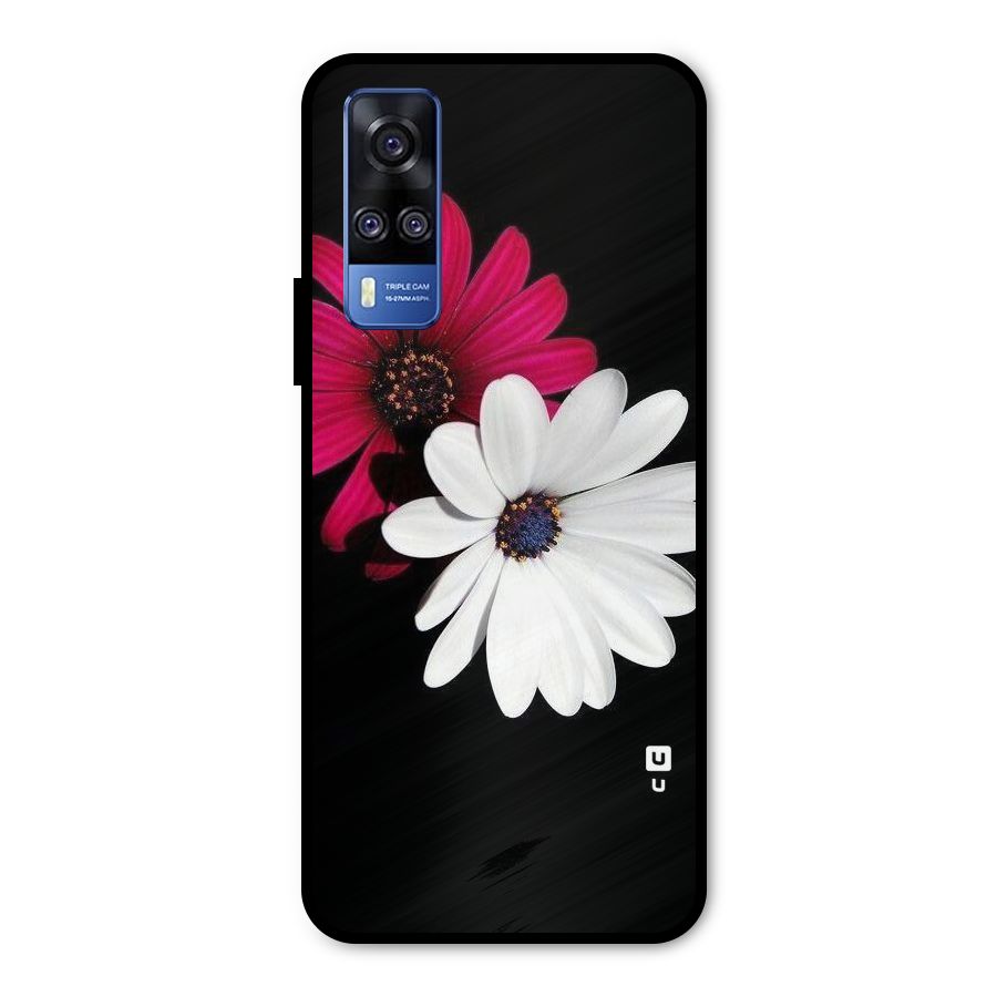 Beautiful Blooming Metal Back Case for Vivo Y31