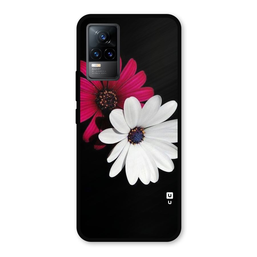 Beautiful Blooming Metal Back Case for Vivo Y73