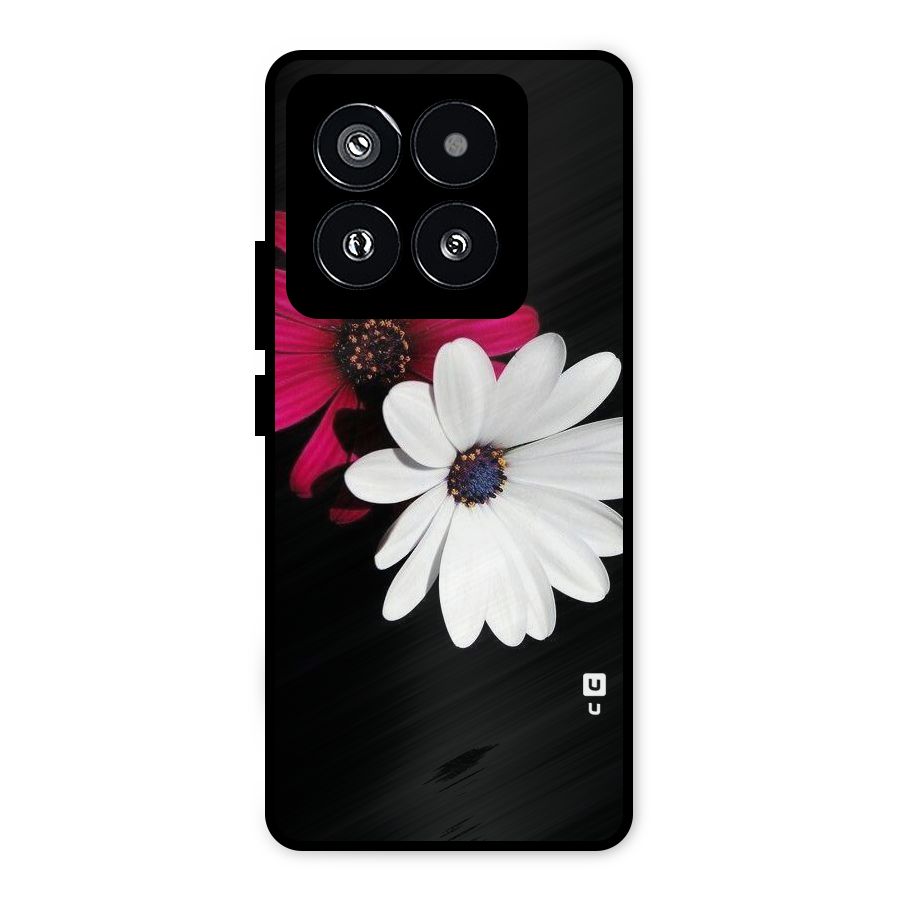 Beautiful Blooming Metal Back Case for Xiaomi 14 Pro