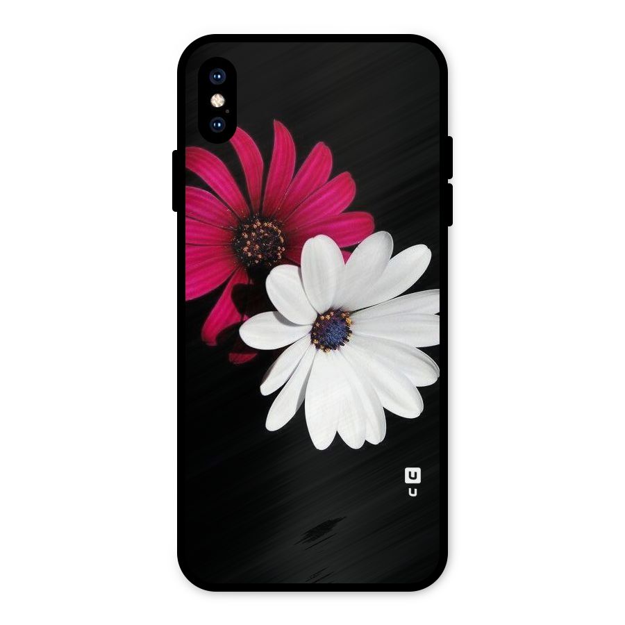 Beautiful Blooming Metal Back Case for iPhone XS Max