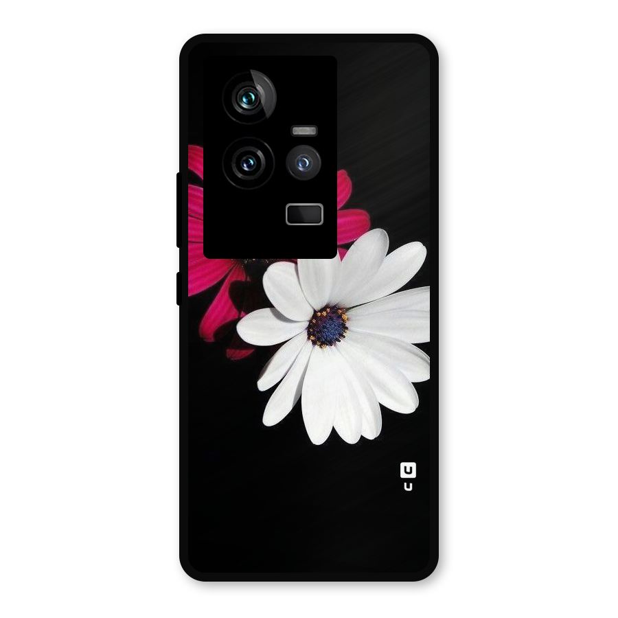 Beautiful Blooming Metal Back Case for iQOO 11 5G