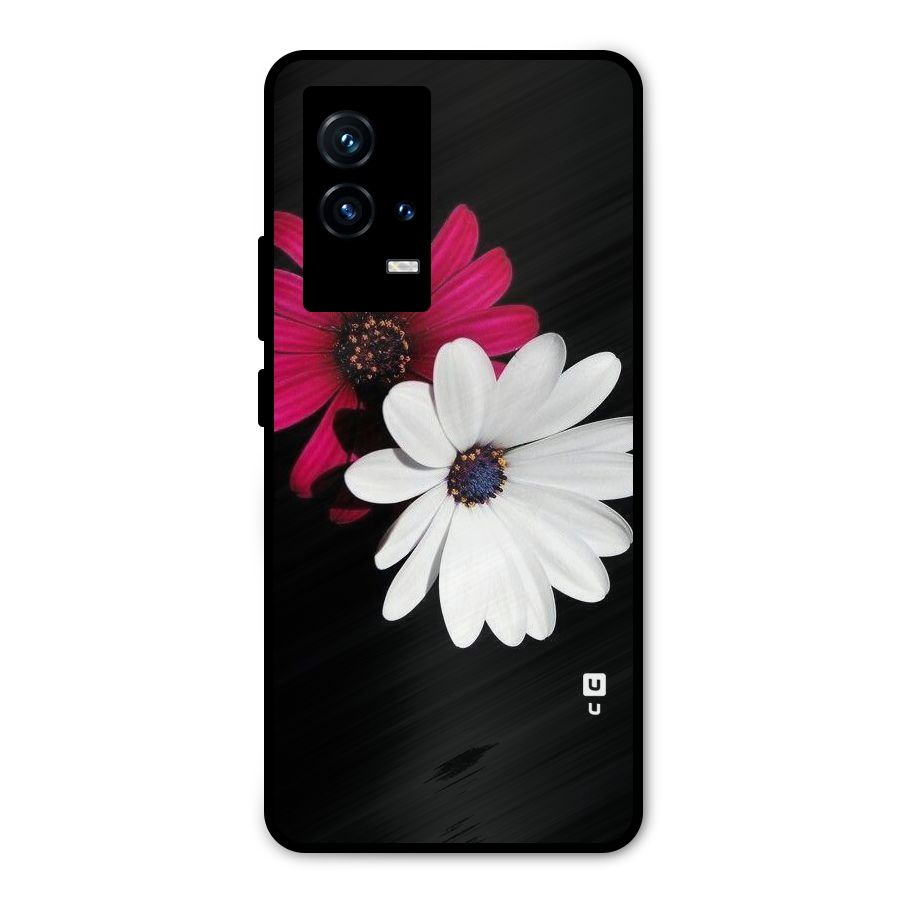 Beautiful Blooming Metal Back Case for iQOO 9 5G