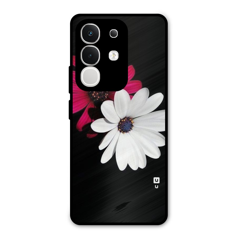 Beautiful Blooming Metal Back Case for iQOO Z10x