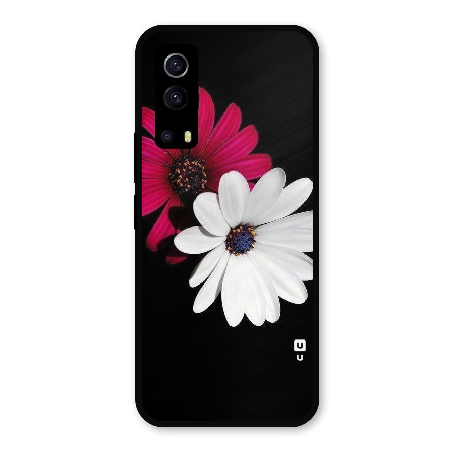 Beautiful Blooming Metal Back Case for iQOO Z3