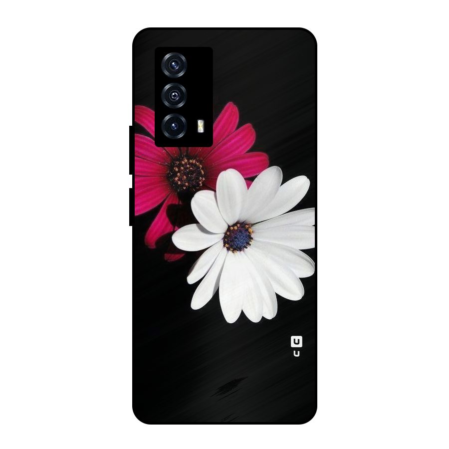 Beautiful Blooming Metal Back Case for iQOO Z5