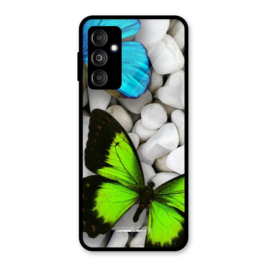 Beautiful Butterflies Glass Back Case for Galaxy M14 5G