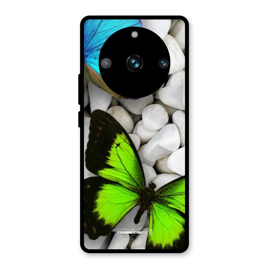 Beautiful Butterflies Glass Back Case for Realme 11 Pro Plus
